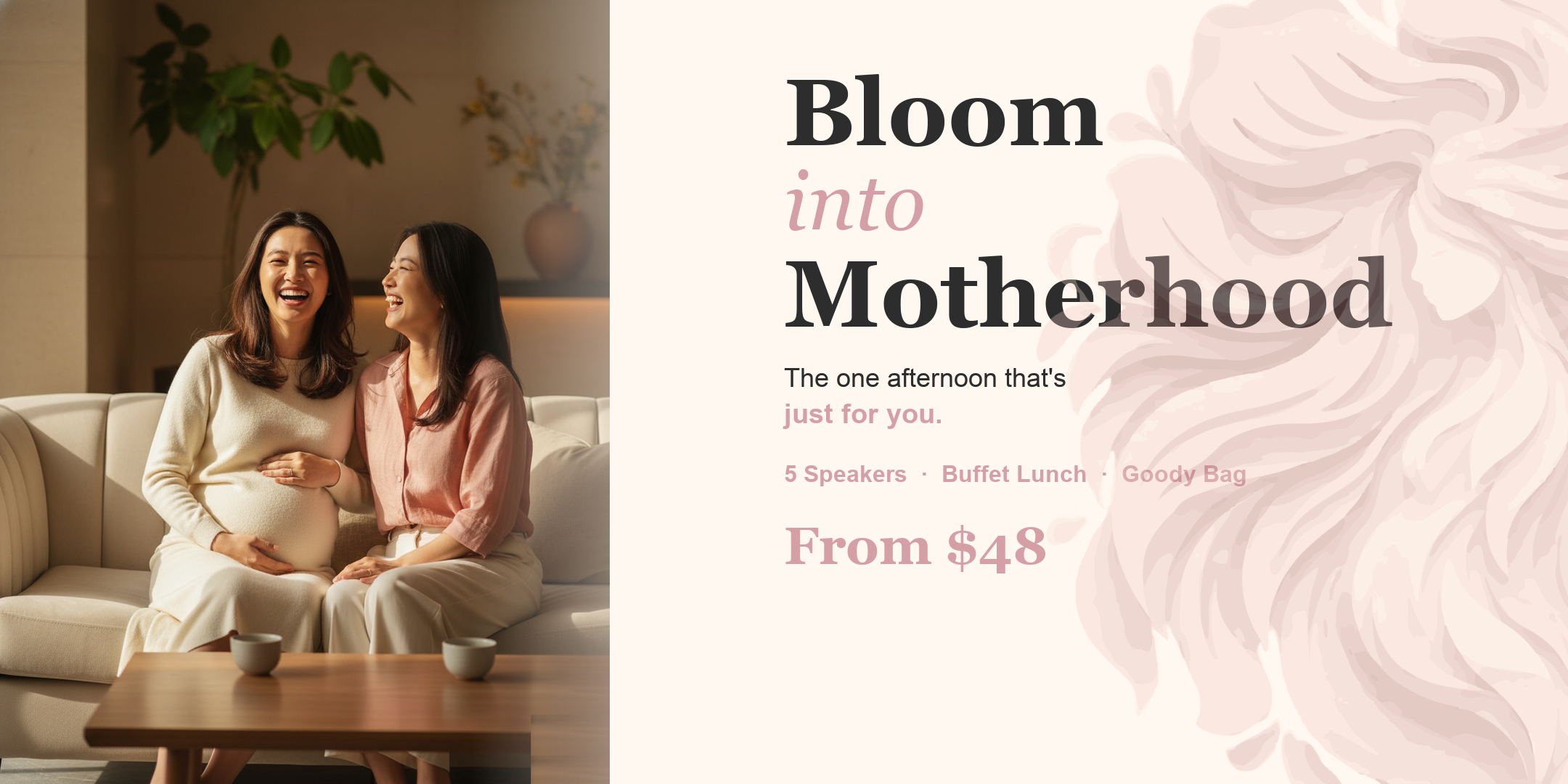 Bloom Into Motherhood — A Wellness Afternoon for Expecting & New Mums, April 18 at voco Orchard Singapore